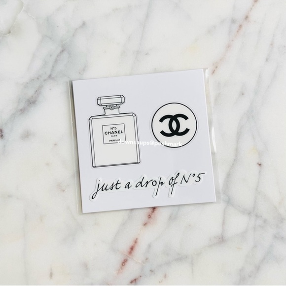 Chanel 3PC limited edition stickers